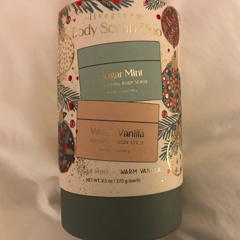Livegreen Body scrub duo